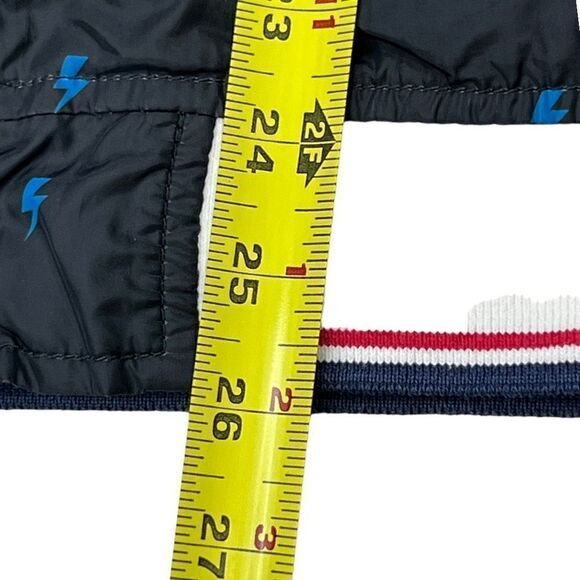 Jasonwood Jacket Men Large Black Full Zip Lightning Bolt Long Sleeve Windbreaker - Picture 6 of 11